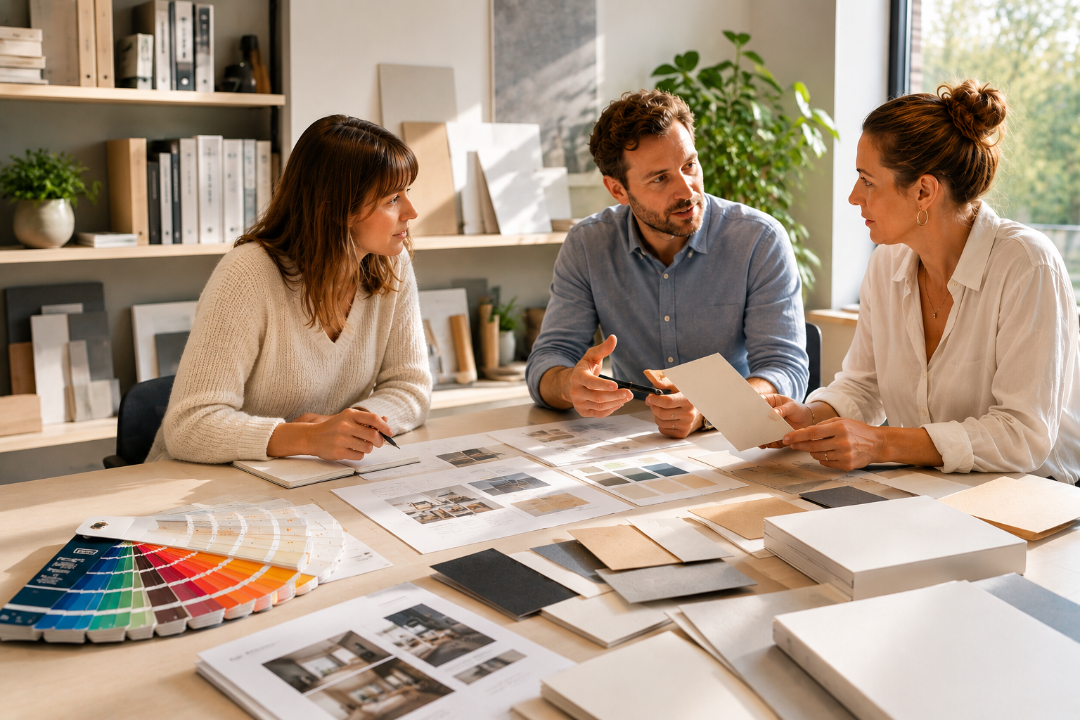 Discussion autour d'un projet d'impression